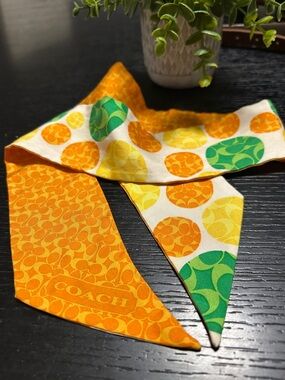 Coach Silk Purse Scarf
